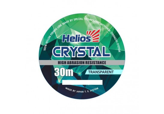 Леска Helios CRYSTAL Nylon Transparent 0.16mm/30m