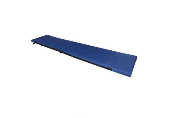 Сиденье-накладка на банку (длина 104 см, синяя)