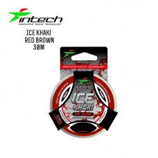 Леска зимняя Intech Ice Khaki (красная) 0,165 мм 50м