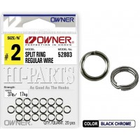 Кольцо заводное OWNER Sprit Ring Regular Wire 21kg №03