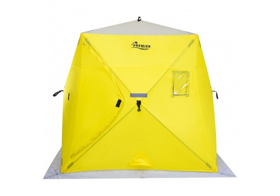 Палатка зима "PIRAMIDA 2.0*2.0 yellow/gray" Premier