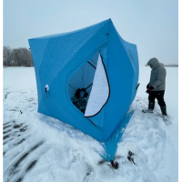 Палатка зима VIP STINGER  куб 1,5*1,5 (синий) или (оранжевый)
