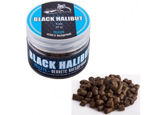 Насадка Sonik Baits 8мм Black Halibut 80мл