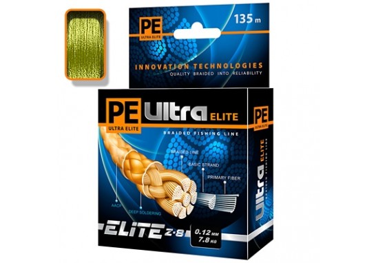 Шнур PE Ultra Elite Z-8 135м/0,30