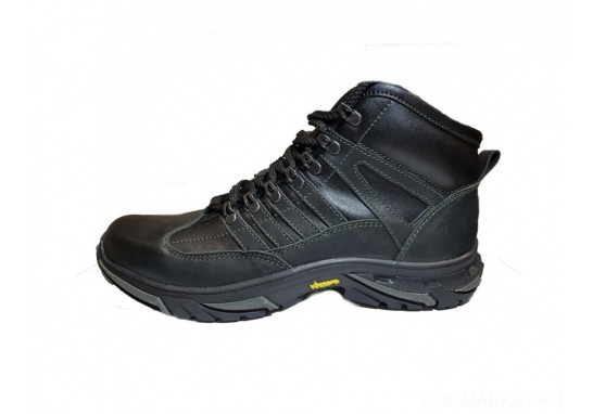 ALS Ботинки треккинговые Z-041 (черный) зима