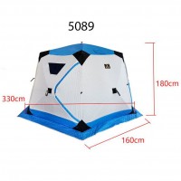 Палатка зима W.P.E. Китай куб 3,30*1,60 высота 1,8 (5089-утепленная)